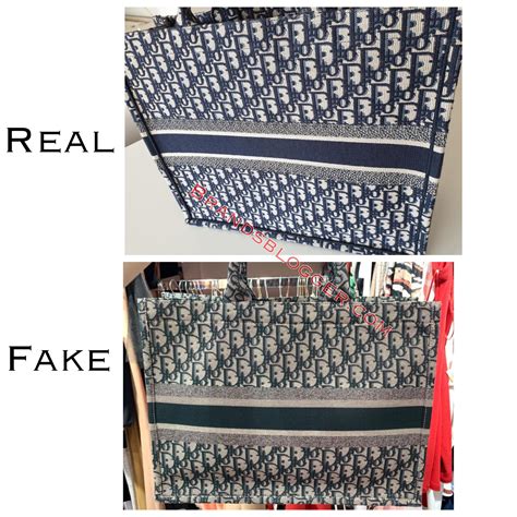 replica dior dior book tote real vs fake|dior book tote checker.